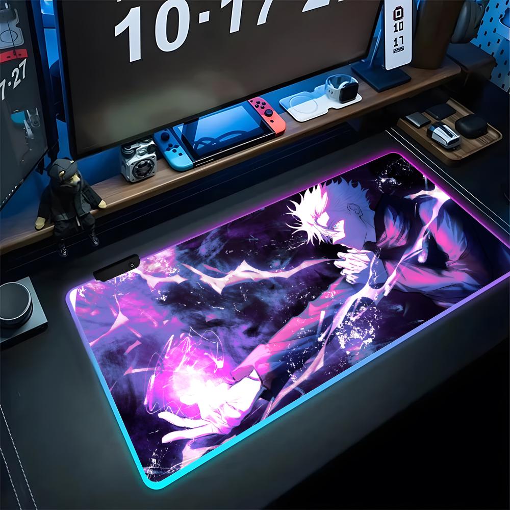 Gaming Accessories Girls - アニメ J-jujutsu K-kaisen マウスパッド ゲーム Rgb
