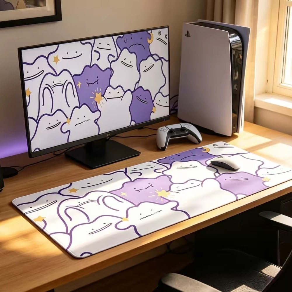 Gaming Accessories Decor - ポケモン ディット マウスパッド コンピューターデスクマット ゲームアクセサリー 大型