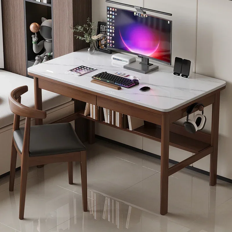 Gaming Accessories Monitor - コンピューターホームオフィステーブル白い学習用ゲーム用学生用モダンテーブルモニタースタンディングクリバニアカメレッタワークデスクアクセサリー