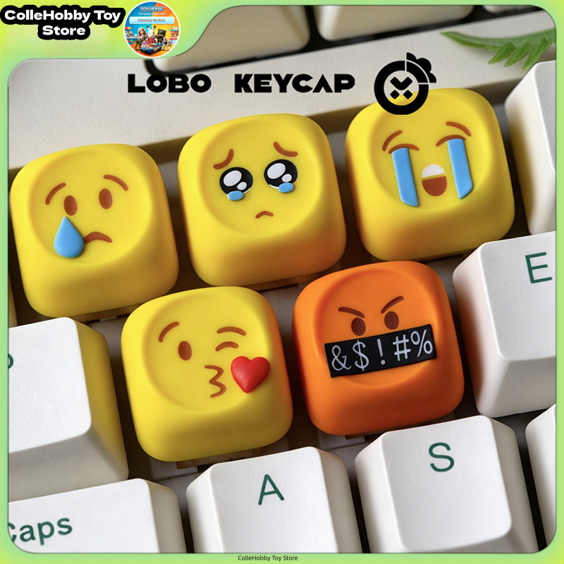 Gaming Accessories Decor - ロボキーキャップ、レジン製、職人による手作り、カスタムEscキー、メカニカルゲーミングキーボード用、装飾アクセサリー、大人向け、コレクターへのギフト。
