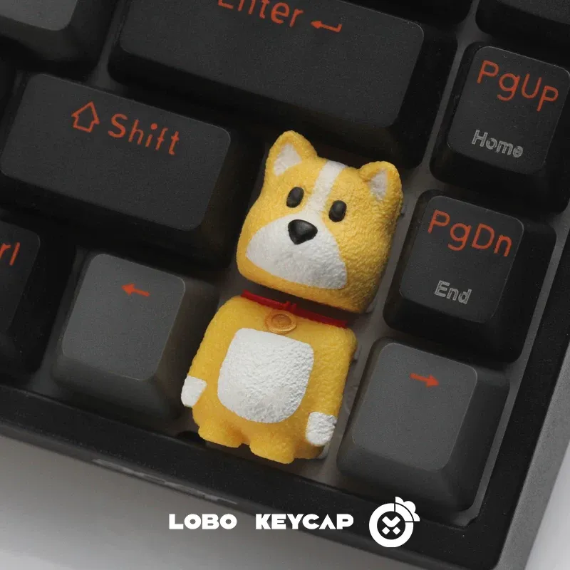 漫画のクマ動物パーティーシリーズ樹脂製ESCキーキャップ動物 - Gaming Accessories Decor のレビューと価格
