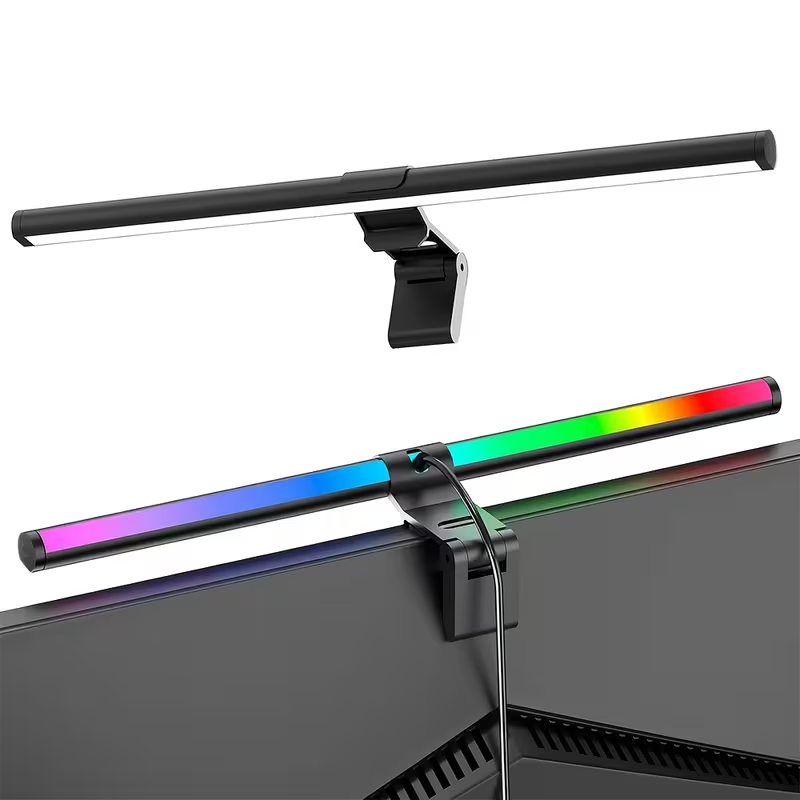 USB給電式LEDモニターライトバー、RGBカラーチェンジ式 - Gaming Accessories Led のレビューと価格