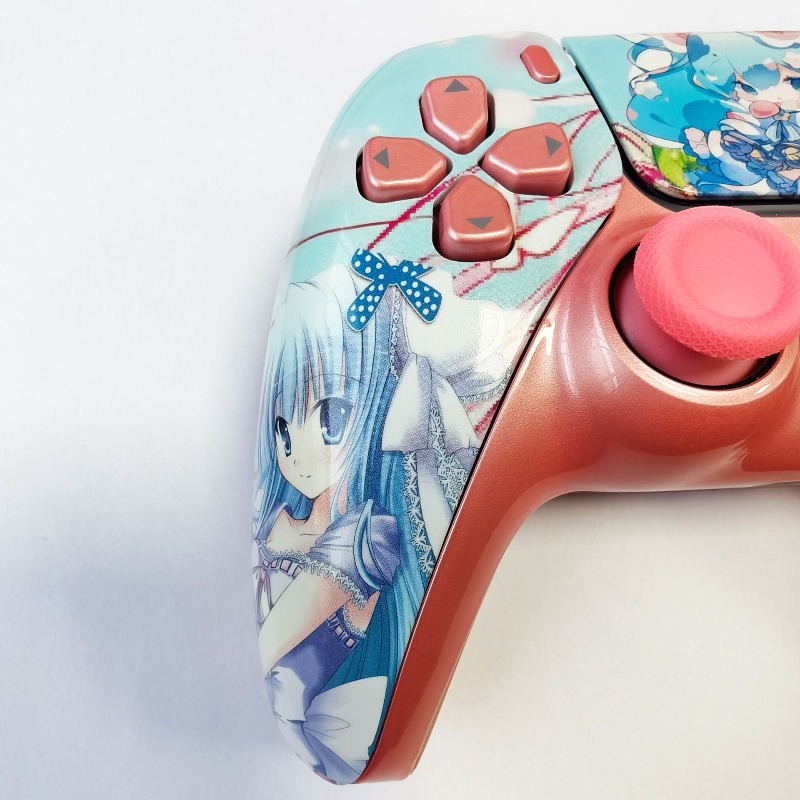 HCY PS5用ゲームコントローラー交換用シェル、アニメ「ツ - Gaming Accessories Girls のレビューと価格