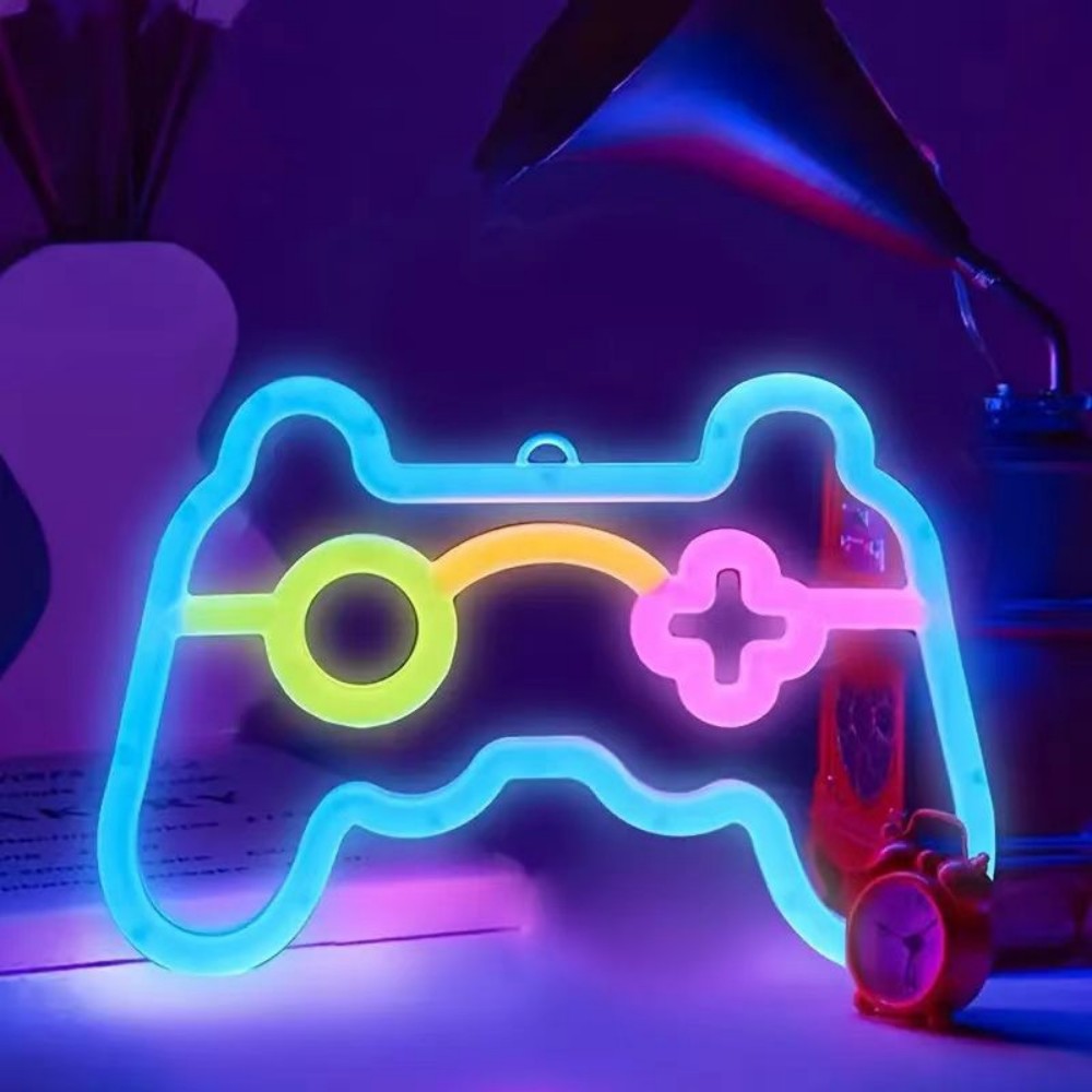 1個 USB給電式ゲームコントローラーネオンサインLEDライ - Gaming Accessories Led のレビューと価格