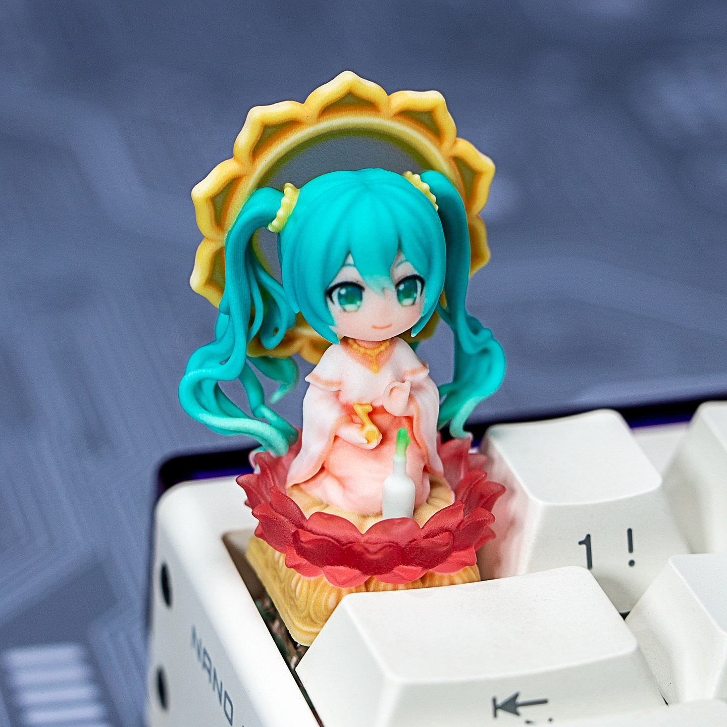 初音ミク レジンキーキャップ 半透明 カートゥーン メカニカ - Gaming Accessories 10 Year Old のレビューと価格