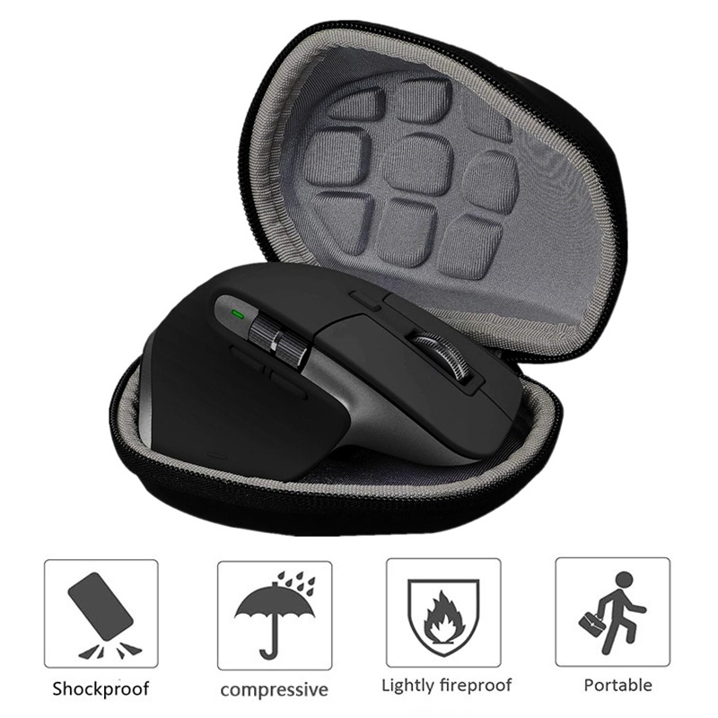 キャリングバッグ ポータブルゲーミングマウス収納ボックス 旅 - Gaming Accessories Bag のレビューと価格