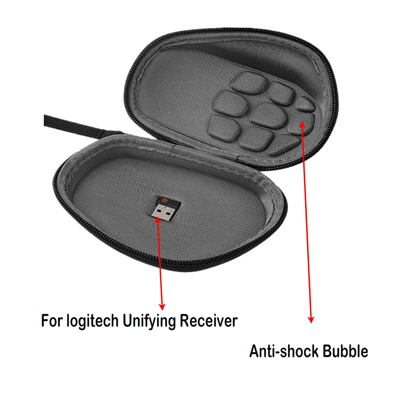 キャリングバッグ ポータブルゲーミングマウス収納ボックス 旅 - Gaming Accessories Bag のレビューと価格