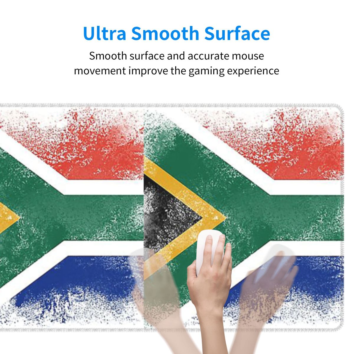 大型マウスパッド 南アフリカ国旗 ゲーマー向け PC ノート - Gaming Accessories South Africa のレビューと価格