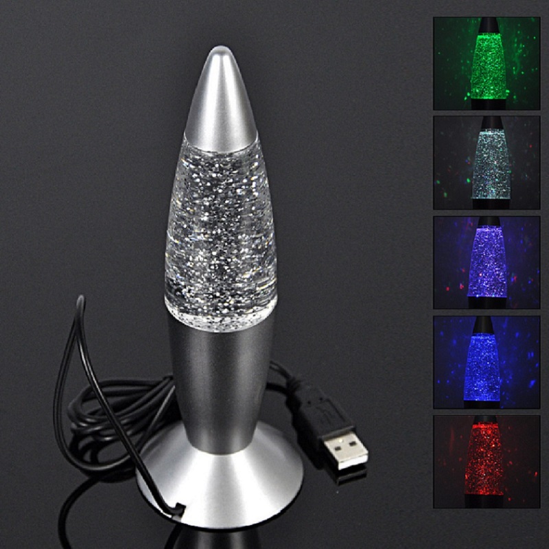 LEDロケットランプ USBカラーチェンジナイトライト RG - Gaming Accessories Led のレビューと価格