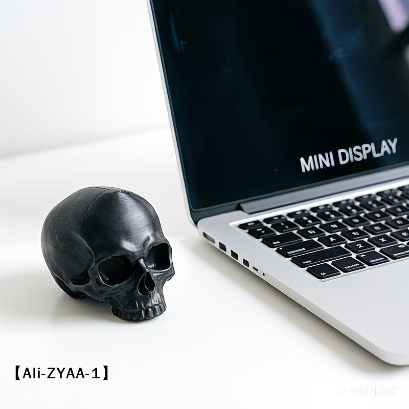 【A】スカルヘッドモニター装飾品、ゴシックスタイルデスクトッ - Gaming Accessories Monitor のレビューと価格