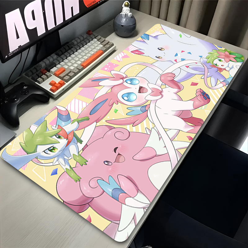 大型ピンクかわいいマウスパッド XXL ゲームコンピュータア - Gaming Accessories Girls のレビューと価格