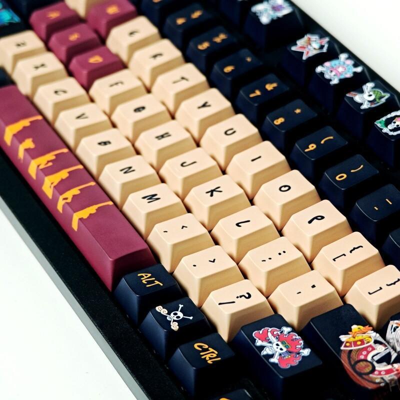 バンダイワンピースモンキー D. ルフィキーキャップセット  - Gaming Accessories Keyboards のレビューと価格