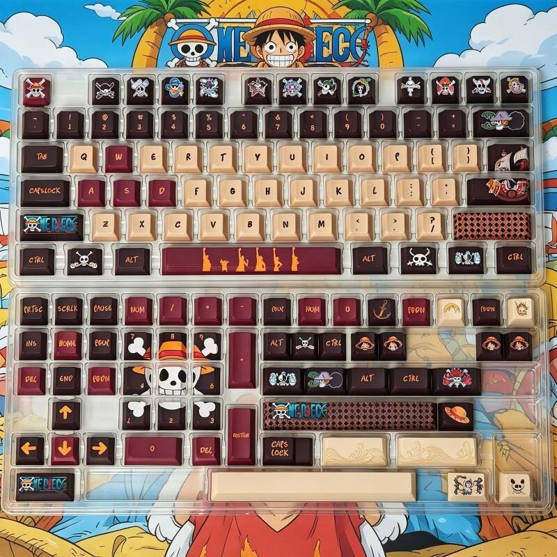 バンダイワンピースモンキー D. ルフィキーキャップセット  - Gaming Accessories Keyboards のレビューと価格
