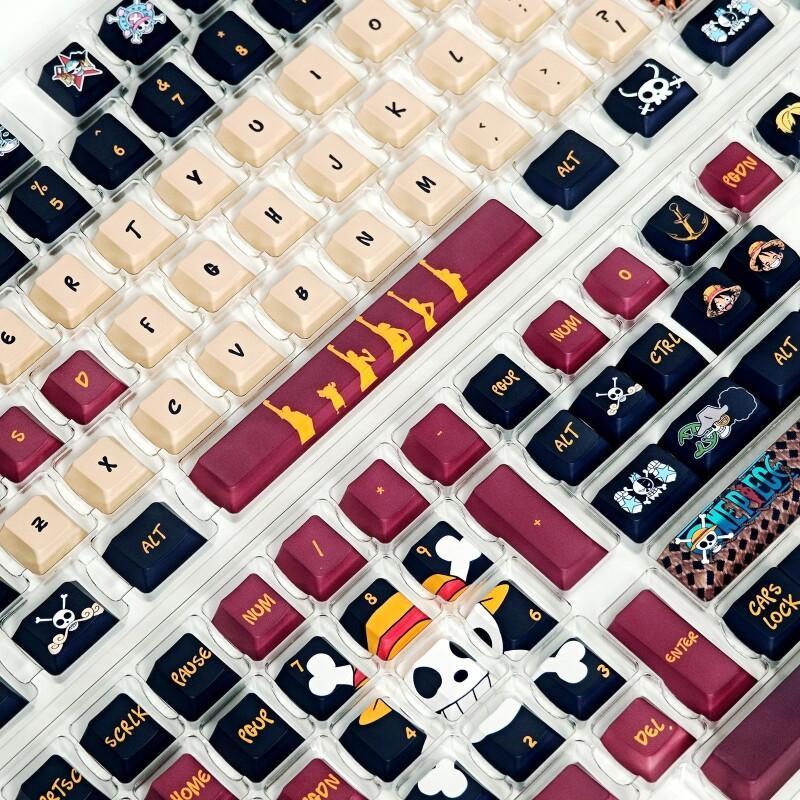 バンダイワンピースモンキー D. ルフィキーキャップセット  - Gaming Accessories Keyboards のレビューと価格
