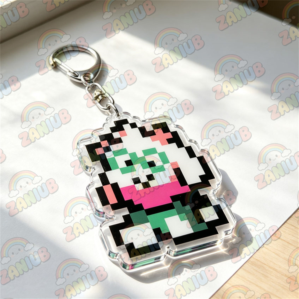 ホットなビデオゲーム「デルタルーン」ピクセルフィギュアキーホ - Gaming Accessories Bag のレビューと価格