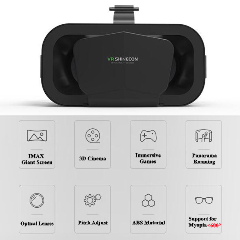 Shinecon バーチャルリアリティ Viar 3D VR - Gaming Accessories 10 Year Old のレビューと価格