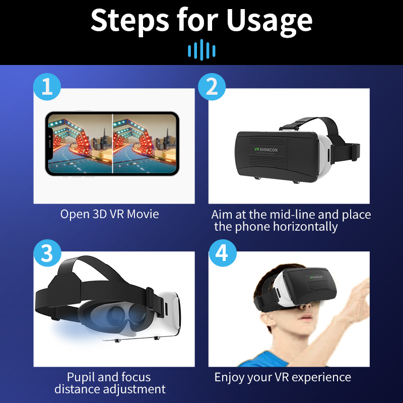 3DバーチャルリアリティVRグラスモバイルスマートフォンゴー - Gaming Accessories 10 Year Old のレビューと価格