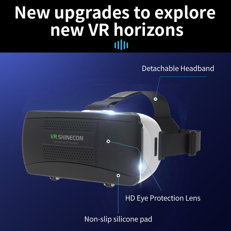 3DバーチャルリアリティVRグラスモバイルスマートフォンゴー - Gaming Accessories 10 Year Old のレビューと価格